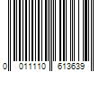 Barcode Image for UPC code 0011110613639