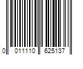 Barcode Image for UPC code 0011110625137