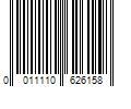 Barcode Image for UPC code 0011110626158