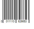 Barcode Image for UPC code 0011110626653