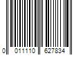 Barcode Image for UPC code 0011110627834