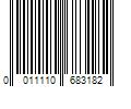 Barcode Image for UPC code 0011110683182