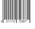 Barcode Image for UPC code 0011110723871