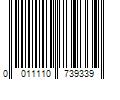 Barcode Image for UPC code 0011110739339