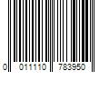 Barcode Image for UPC code 0011110783950