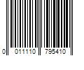 Barcode Image for UPC code 0011110795410