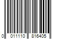 Barcode Image for UPC code 0011110816405