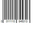 Barcode Image for UPC code 0011110845313