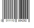 Barcode Image for UPC code 0011110854292