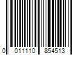 Barcode Image for UPC code 0011110854513