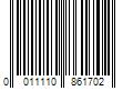 Barcode Image for UPC code 0011110861702