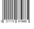 Barcode Image for UPC code 0011110874665