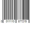 Barcode Image for UPC code 0011110877215