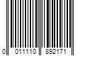 Barcode Image for UPC code 0011110892171