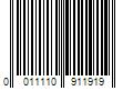 Barcode Image for UPC code 0011110911919