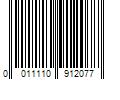 Barcode Image for UPC code 0011110912077