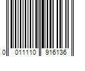 Barcode Image for UPC code 0011110916136