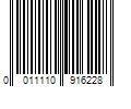 Barcode Image for UPC code 0011110916228