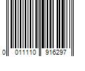 Barcode Image for UPC code 0011110916297