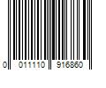 Barcode Image for UPC code 0011110916860