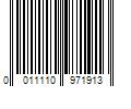 Barcode Image for UPC code 0011110971913