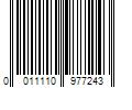 Barcode Image for UPC code 0011110977243