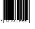 Barcode Image for UPC code 0011110978721