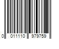 Barcode Image for UPC code 0011110979759