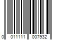 Barcode Image for UPC code 0011111007932