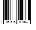 Barcode Image for UPC code 0011111009462