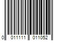 Barcode Image for UPC code 0011111011052