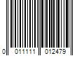 Barcode Image for UPC code 0011111012479