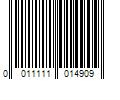 Barcode Image for UPC code 0011111014909