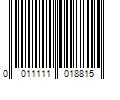 Barcode Image for UPC code 0011111018815