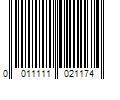 Barcode Image for UPC code 0011111021174