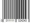 Barcode Image for UPC code 0011111024243