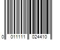 Barcode Image for UPC code 0011111024410