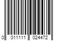 Barcode Image for UPC code 0011111024472