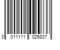 Barcode Image for UPC code 0011111025837