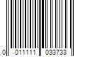 Barcode Image for UPC code 0011111033733