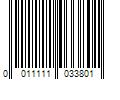 Barcode Image for UPC code 0011111033801