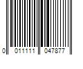 Barcode Image for UPC code 0011111047877