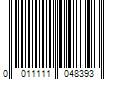 Barcode Image for UPC code 0011111048393