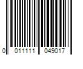 Barcode Image for UPC code 0011111049017