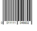 Barcode Image for UPC code 0011111049802