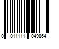 Barcode Image for UPC code 0011111049864