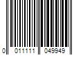 Barcode Image for UPC code 0011111049949