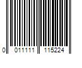 Barcode Image for UPC code 0011111115224. Product Name: 