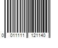 Barcode Image for UPC code 0011111121140