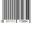 Barcode Image for UPC code 0011111172654